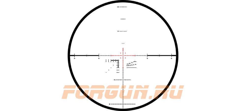 Сетка MSR2/Ki в прицеле Kahles K525i 5-25x56, MSR2/Ki, 1 см/100 м, CW, прав. (10638)